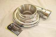 Precision / Garrett Turbo Aluminum Housing AFTER Chrome-Like Metal Polishing and Buffing Services