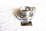 Aluminum Turbo Compressor Housing AFTER Chrome-Like Metal Polishing and Buffing Services
