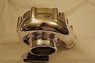 Aluminum Turbo Housing AFTER Chrome-Like Metal Polishing and Buffing Services