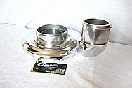 Aluminum Turbo Housing AFTER Chrome-Like Metal Polishing and Buffing Services