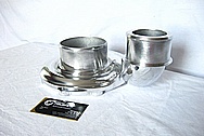 Aluminum Turbo Housing AFTER Chrome-Like Metal Polishing and Buffing Services