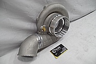 Precision Turbo Aluminum BEFORE Chrome-Like Metal Polishing and Buffing Services