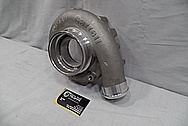 Garrett Aluminum Turbo Housing BEFORE Chrome-Like Metal Polishing and Buffing Services