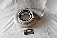 Borgwarner Aluminum Turbo BEFORE Chrome-Like Metal Polishing and Buffing Services