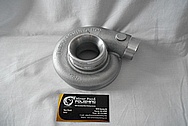 Aluminum Turbo Housing BEFORE Chrome-Like Metal Polishing and Buffing Services