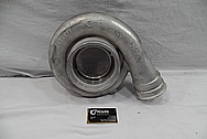 Garrett Aluminum Turbo BEFORE Chrome-Like Metal Polishing and Buffing Services