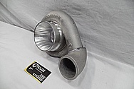 Aluminum Turbo BEFORE Chrome-Like Metal Polishing and Buffing Services