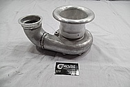 Precision Turbo Aluminum Turbo Housing BEFORE Chrome-Like Metal Polishing and Buffing Services