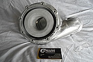 Aluminum Turbo Housing BEFORE Chrome-Like Metal Polishing and Buffing Services