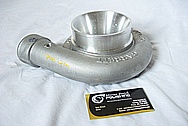 Precision / Garrett Turbo Aluminum Housing BEFORE Chrome-Like Metal Polishing and Buffing Services