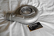 IHI Aluminum Turbo Housing BEFORE Chrome-Like Metal Polishing - Aluminum Polishing