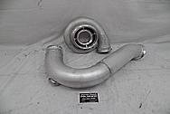 Precision Turbo Aluminum Turbo Housing BEFORE Chrome-Like Metal Polishing - Aluminum Polishing