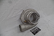 Precision Turbo Aluminum Turbo Housing BEFORE Chrome-Like Metal Polishing - Aluminum Polishing Services 