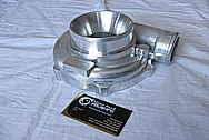 Aluminum Turbo Compressor Housing BEFORE Chrome-Like Metal Polishing and Buffing Services