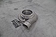 Precision Turbo Aluminum Turbo Housing BEFORE Chrome-Like Metal Polishing - Aluminum Polishing Services