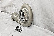 Precision Turbo Aluminum Turbo Housing BEFORE Chrome-Like Metal Polishing and Buffing Services - Aluminum Polishing