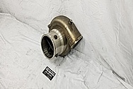 Stainless Steel X275 Turbo Housing BEFORE Chrome-Like Metal Polishing and Buffing Services - Steel Polishing