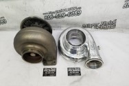 Aluminum and Cast Iron Turbo Housing Project BEFORE Chrome-Like Metal Polishing and Buffing Services / Restoration Services - Turbo Polishing - Aluminum Polishing - Cast Iron Polishing