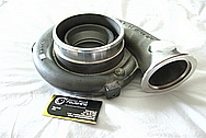 Mazda RX-7 Aluminum Turbo Housing BEFORE Chrome-Like Metal Polishing and Buffing Services