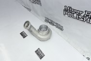 Precision Turbo Aluminum Compressor Housing BEFORE Chrome-Like Metal Polishing | Turbo Polishing | Aluminum Polishing Services
