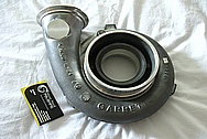 Mazda RX-7 Aluminum Turbo Housing BEFORE Chrome-Like Metal Polishing and Buffing Services