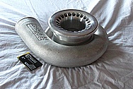 Precision Turbo Aluminum Turbo Housing BEFORE Chrome-Like Metal Polishing and Buffing Services