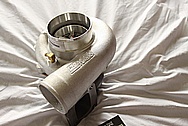 Aluminum Precision Turbo Housing BEFORE Chrome-Like Metal Polishing and Buffing Services / Restoration Services 