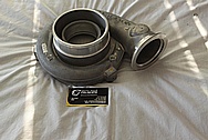 Precision Turbo Aluminum Turbo Housing BEFORE Chrome-Like Metal Polishing and Buffing Services / Restoration Services