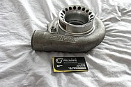 Precision Turbo Aluminum Turbocharger BEFORE Chrome-Like Metal Polishing and Buffing Services / Restoration Services