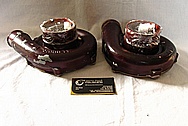 Garrett Aluminum Turbocharger BEFORE Chrome-Like Metal Polishing and Buffing Services / Restoration Services