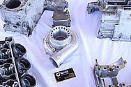 Precision Turbo Aluminum Turbocharger BEFORE Chrome-Like Metal Polishing and Buffing Services / Restoration Services