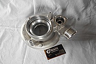 Aluminum Turbo Housing BEFORE Chrome-Like Metal Polishing and Buffing Services / Restoration Services 