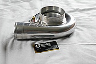 Precision Turbo Aluminum Turbo Housing BEFORE Chrome-Like Metal Polishing and Buffing Services