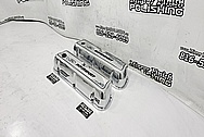 Ford Motorsports Aluminum Valve Covers AFTER Chrome-Like Metal Polishing - Aluminum Polishing - Valve Cover Polishing Services