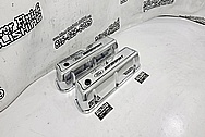 Ford Motorsports Aluminum Valve Covers AFTER Chrome-Like Metal Polishing - Aluminum Polishing - Valve Cover Polishing Services