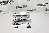 Ford Motorsports Aluminum Valve Covers AFTER Chrome-Like Metal Polishing - Aluminum Polishing - Valve Cover Polishing Services