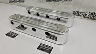 Chevy Corvette Aluminum Valve Covers AFTER Chrome-Like Metal Polishing - Aluminum Polishing - Valve Cover Polishing Services