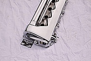 4 Cylinder Aluminum Valve Cover AFTER Chrome-Like Metal Polishing and Buffing Services