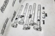 Jaguar Aluminum Valve Covers AFTER Chrome-Like Metal Polishing - Aluminum Polishing - Valve Cover Polishing Services