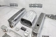 Aluminum Valve Cover Project AFTER Chrome-Like Metal Polishing - Aluminum Polishing - Valve Cover Polishing Services