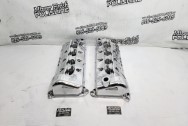 Ford Mustang DOHC Aluminum Valve Covers AFTER Chrome-Like Metal Polishing - Aluminum Polishing - Valve Cover Polishing Services