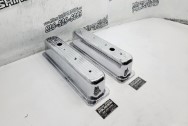 Aluminum Valve Covers AFTER Chrome-Like Metal Polishing - Aluminum Polishing - Valve Cover Polishing Services