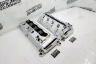 Ford GT500 Aluminum Valve Covers AFTER Chrome-Like Metal Polishing - Aluminum Polishing - Valve Cover Polishing Services