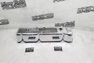 Nissan Turbo Aluminum Valve Cover AFTER Chrome-Like Metal Polishing - Aluminum Polishing - Valve Cover Polishing Services