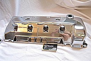 Ford Mustang Cobra DOHC 4.6L V8 AluminumValve Covers AND Coil Covers AFTER Chrome-Like Metal Polishing and Buffing Services