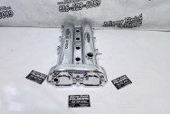 Mazda Aluminum Corvette Valve Cover AFTER Chrome-Like Metal Polishing and Buffing Services / Restoration Services - Aluminum Polishing - Valve Cover Polishing