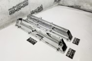 Toyota Supra Aluminum Valve Covers AFTER Chrome-Like Metal Polishing - Aluminum Polishing - Valve Cover Polishing Service 