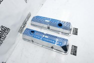 Aluminum 428 Cobra Jet Valve Covers AFTER Chrome-Like Metal Polishing and Buffing Services | Restoration Services | Custom Painting Services | Valve Cover Polishing