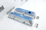 Aluminum 428 Cobra Jet Valve Covers AFTER Chrome-Like Metal Polishing and Buffing Services | Restoration Services | Custom Painting Services | Valve Cover Polishing