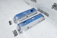 Aluminum 428 Cobra Jet Valve Covers AFTER Chrome-Like Metal Polishing and Buffing Services | Restoration Services | Custom Painting Services | Valve Cover Polishing